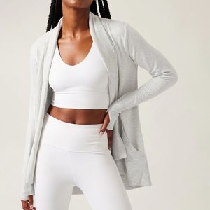 ATHLETA pranayama wrap cardigan - size small